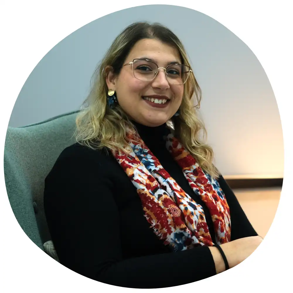 Fotografia da terapeuta